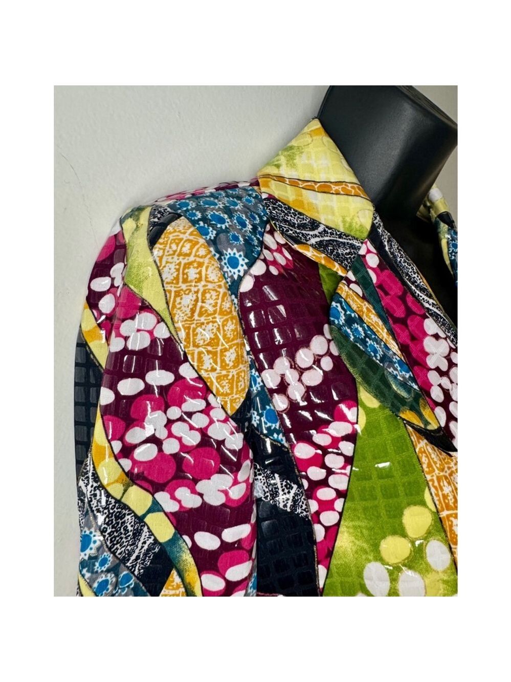 Women's Joseph Eye-Catching Ribkoff Blazer Size 6 Multi-color - Picture 5 of 8